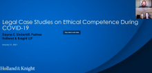 Legal Case Studies on Ethical Competence During COVID-19 Thumbnail