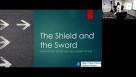 Title slide of The Shield and the Sword Presentation