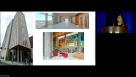 Images of courtrooms and speaker.